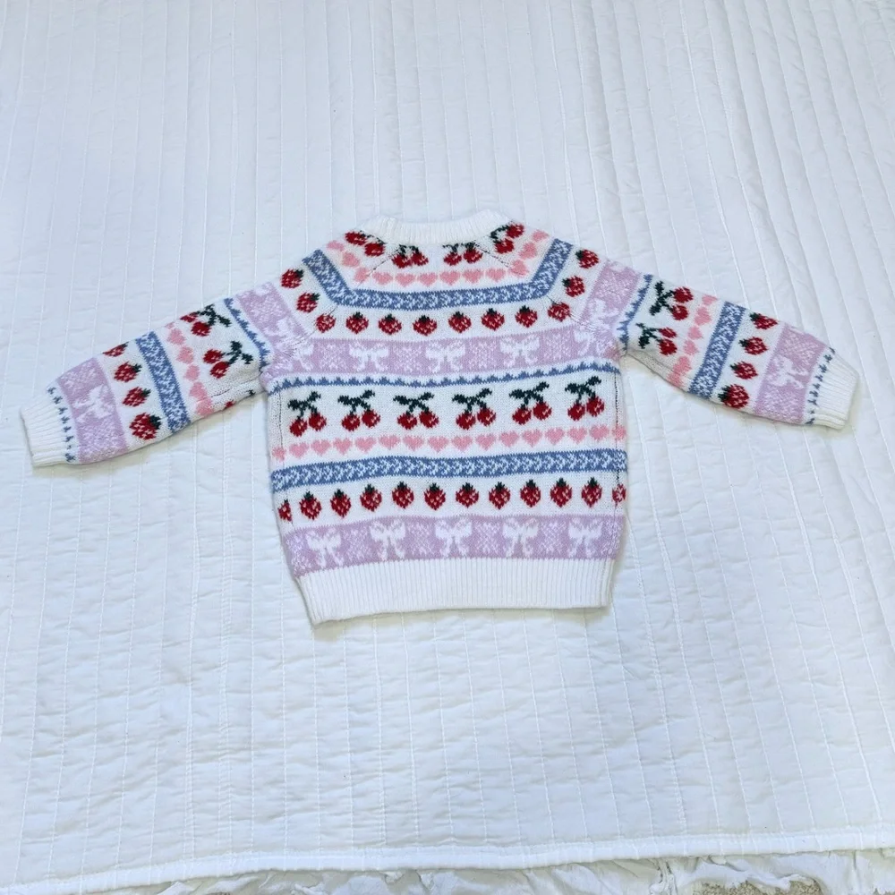 Old Navy SoSoft Fair Isle Tunic Sweater 18-24M
